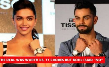 Virat Kohli refuses to shoot with Deepika Padukone