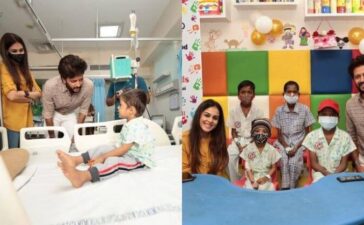 Genelia Riteish International Childhood Cancer Day