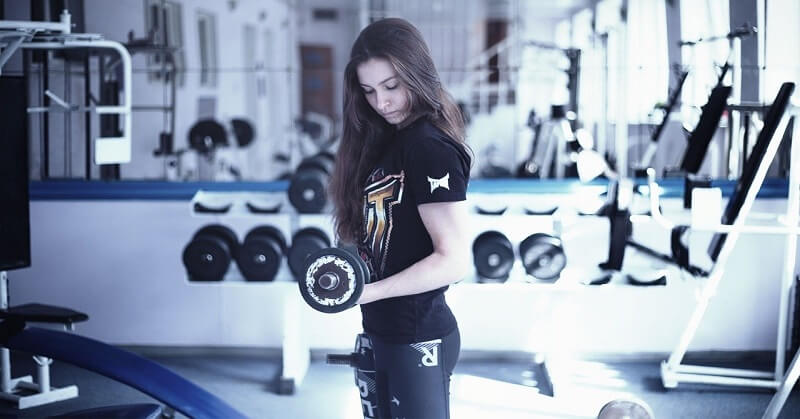 Working Out Girl Gym
