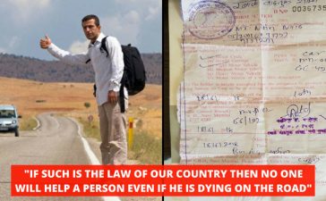 Giving Lift To Unknown People Law