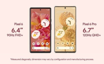 Google Pixel 6 and 6 Pro