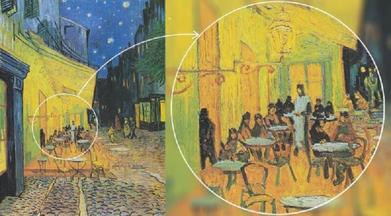 Cafe Terrace At Night A Painting From Van Gogh