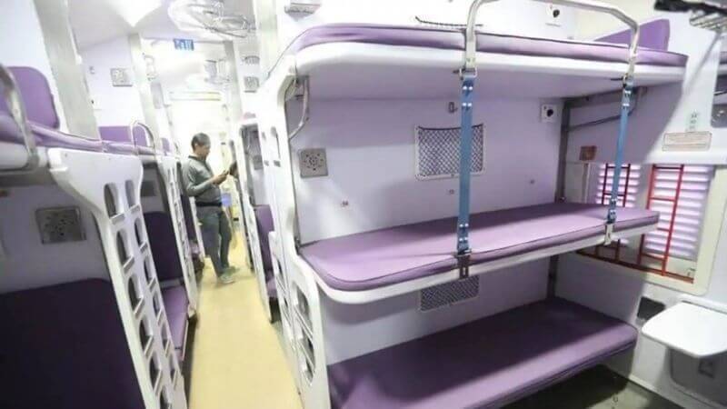 IRCTC Train Seat Birth