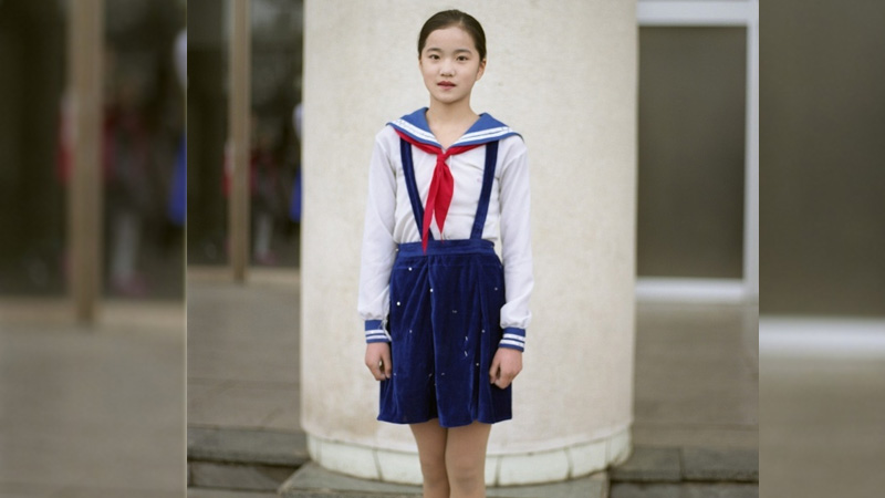 In North Korea, school uniforms are mandatory