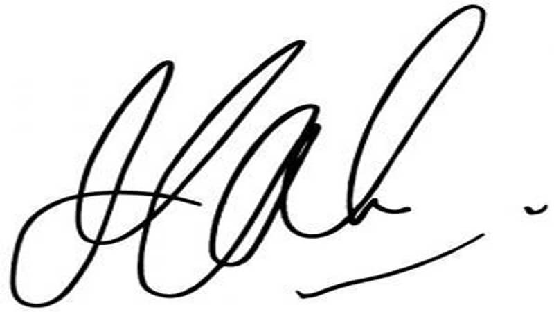 Indian Celebrity Autographs