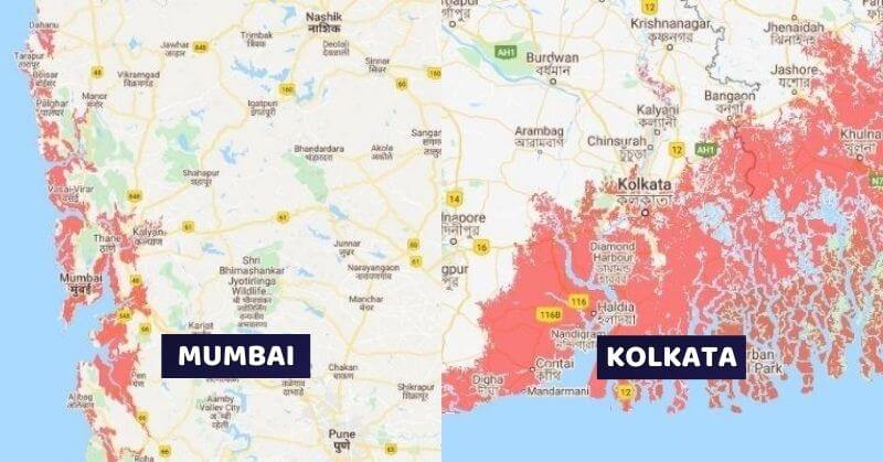 Indian Cities May Drown In Sea By 2050