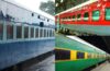Indian Railways Different Color Coaches