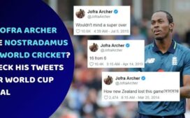 Jofra Archer Tweets World Cup Final