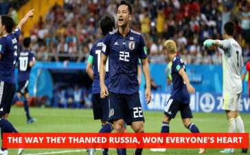 Japanese Players Cleaned The Dressing Room