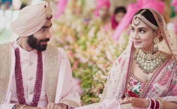 Jasprit Bumrah Sanjana Ganesan