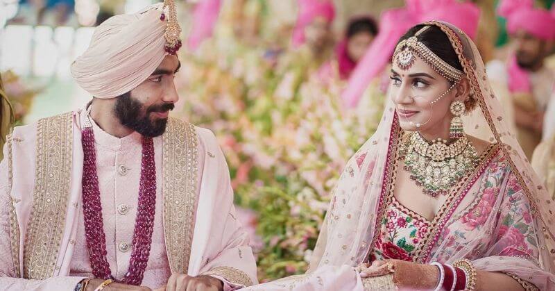 Jasprit Bumrah Sanjana Ganesan