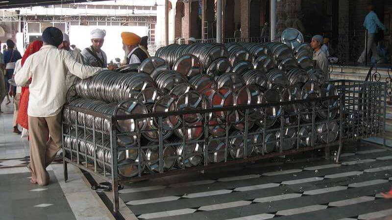 Langar Golden Temple World's Largest Community Kitchen Utensils