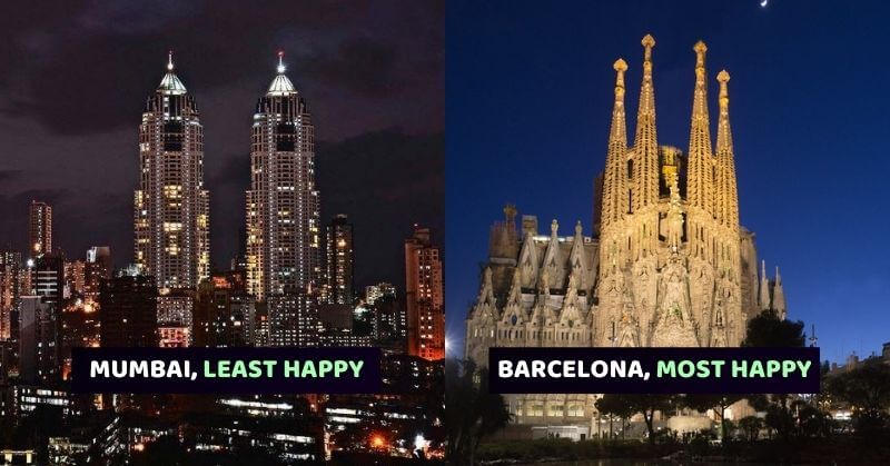 Least Happy City In World
