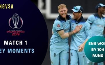 World Cup Match 1 Eng vs SA