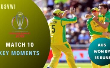 Match 10: Australia vs West Indies