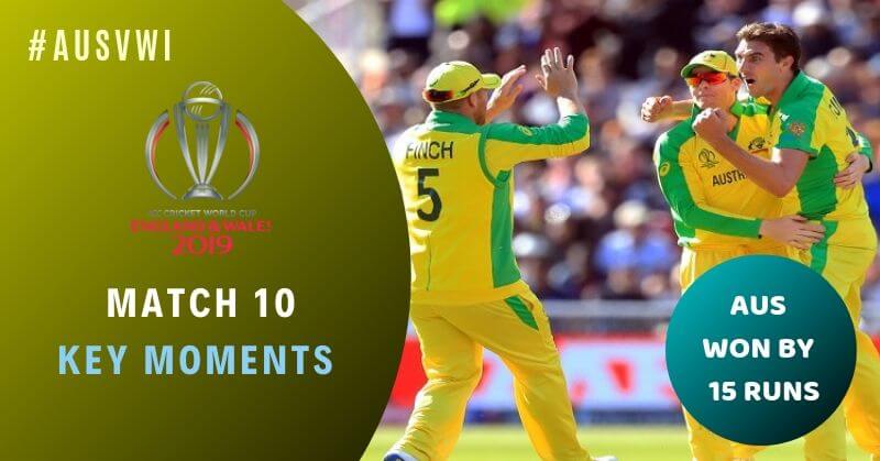 Match 10: Australia vs West Indies