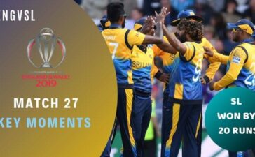 Match 27 England vs Sri Lanka