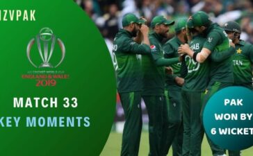 Match 33 Pakistan vs New Zealand