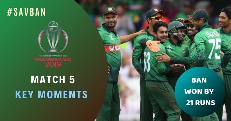 Match 5 SA vs Ban