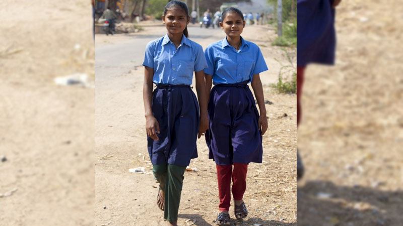Most Indian schools have mandatory uniforms.