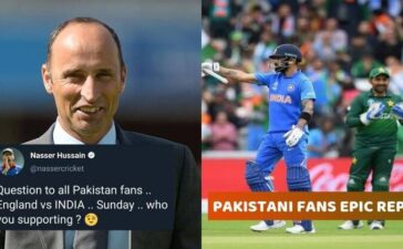 Nasser Hussain Tweet Ind v Eng Pakistani Fans