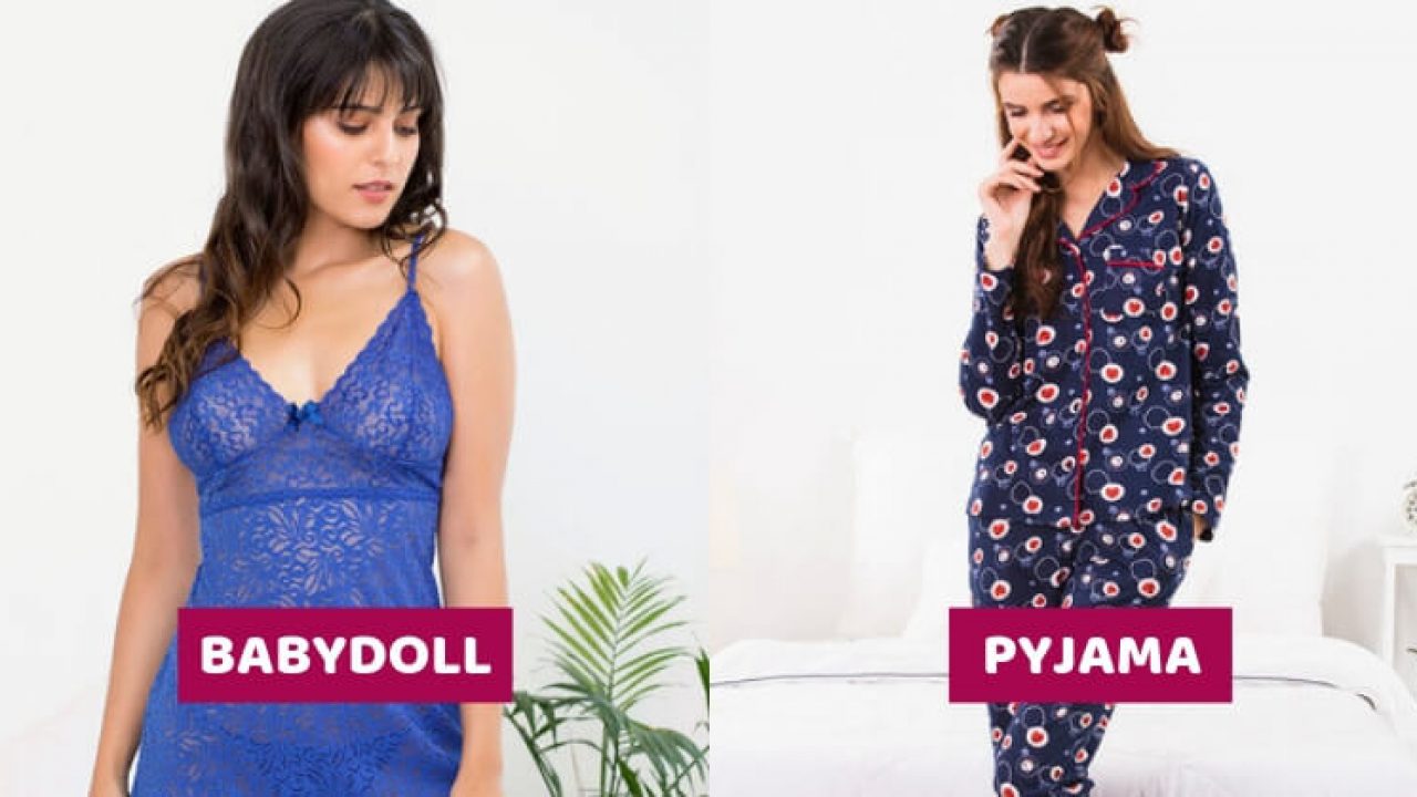 Different types of nightwear Clearance