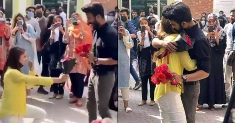 Pak Girl Proposes Boy