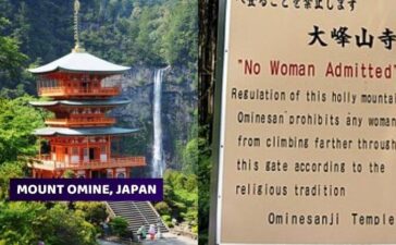 Places Around The World Where Women Are Not Allowed