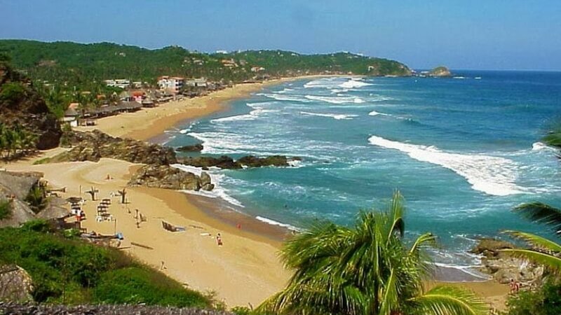 Playa Zipolite dangerous beaches