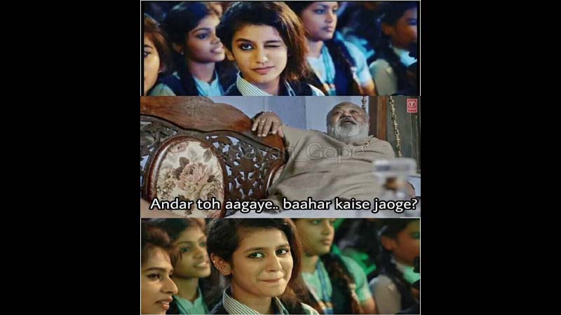 Priya prakash Warrier