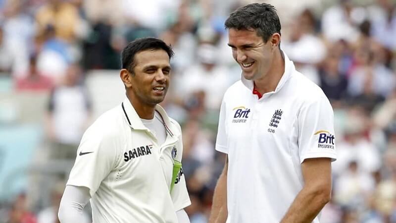 Kevin Pietersen Rahul Dravid