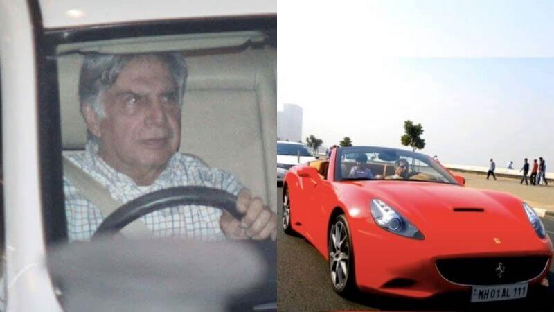 Ratan Tata Driving Car