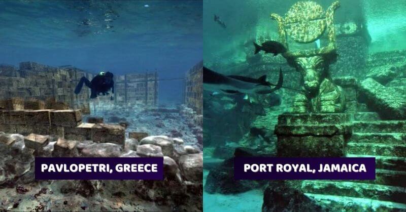 Real Cities Found Underwater