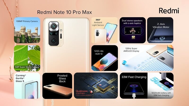 Redmi Note 10 Pro Max