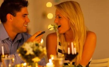 Romantic Dinner Date Home