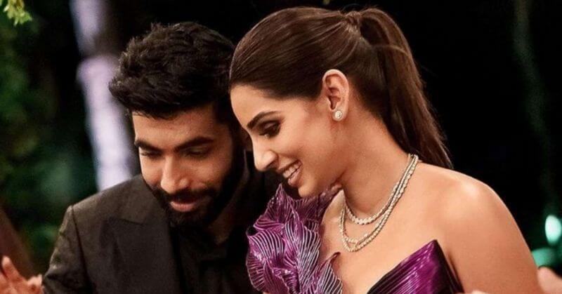 Jasprit Bumrah Sanjana Ganesan