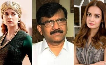 Sanjay Raut Kangana Ranaut Dia Mirza