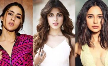 Sara Ali Khan Rakul Preet Rhea Chakraborty