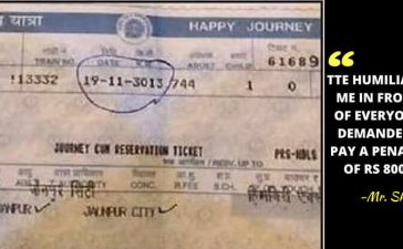 Senior Citizen Removed From Train