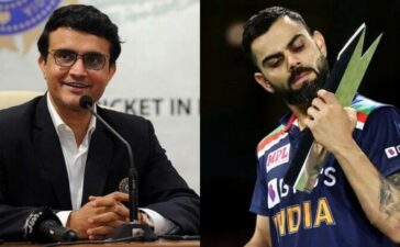 Sourav Ganguly Virat Kohli