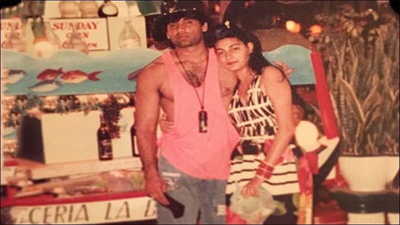 Suniel Shetty And Mana Shetty