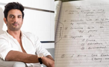 Sushant Singh Rajput Diary 5