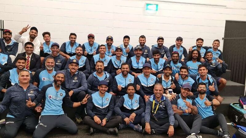 Team India in Aus