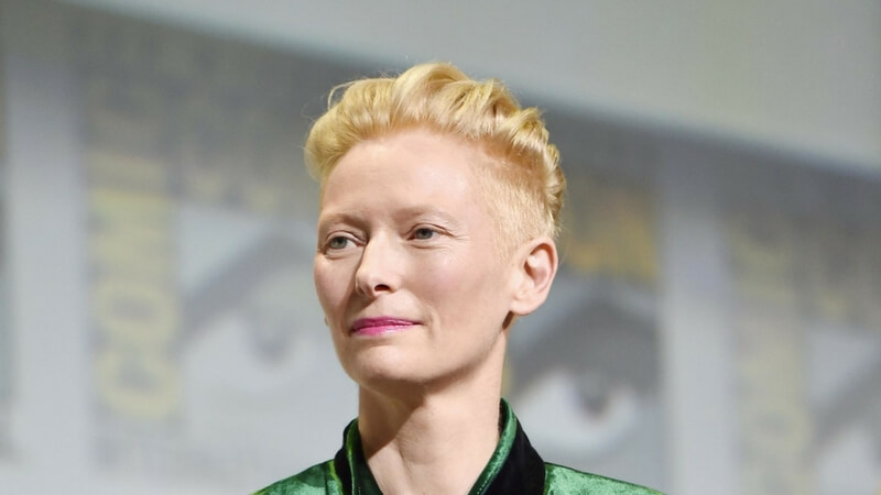 Tilda Swinton did it on screen