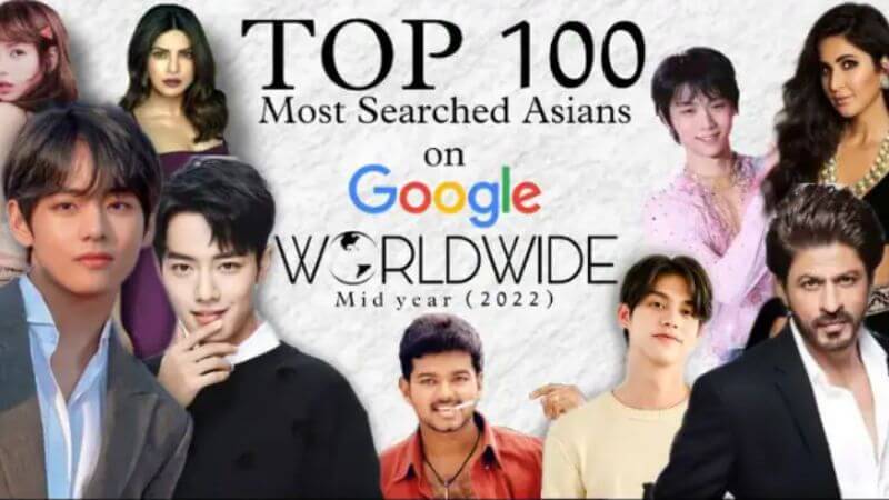 Top 100 Most Searched Asian Celebrities