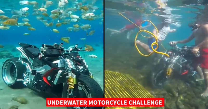 Underwater Motorcycle Challenge