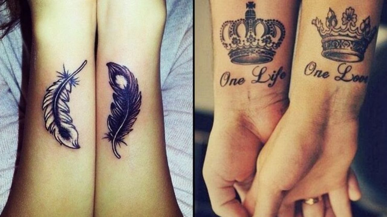 15 Top Cute Soulmate Matching Couple Tattoos To Go For