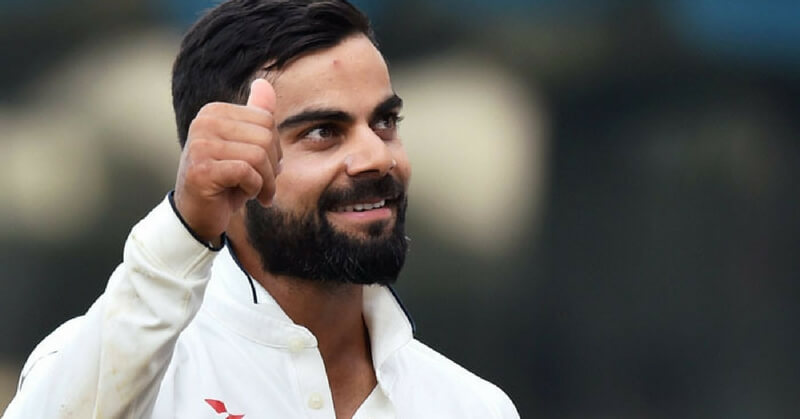 Virat Kohli Thumbs Up