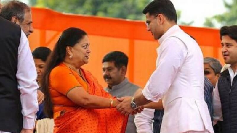 Vasundhara Raje Sachin Pilot