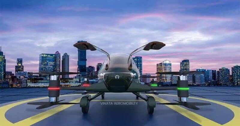 Vinata Aeromobility Asia's first Hybrid Flying Car